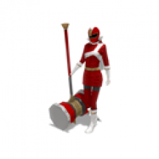 Unidentified Squadron U-Man Red Figure (Women)
