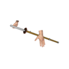 Bamboo Sword, Sheathed (Men)