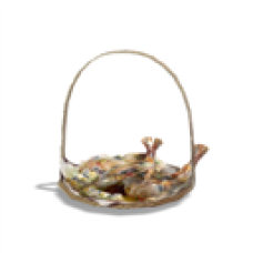 Damaged Tempura Serving Basket