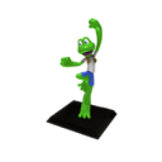 Frogger Statue
