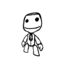 LittleBIGPlanet Planet Sackboy Sticker