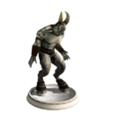 Grinning Demon Statue