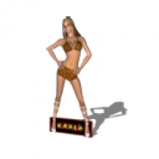 Karla Cardboard Standup Cutout