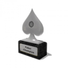 Platinum Personal First Place Trophy Ornament