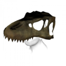 Prehistoric Valley T-Rex Skull Hat (for Male)