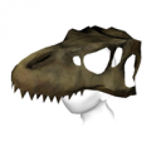 Prehistoric Valley T-Rex Skull Hat (for Female)