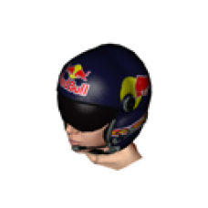 Red Bull Flight Helmet - Blue (for Female)