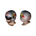 Red Bull Flight Helmet - White (for Male)