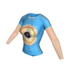 Scribble Shooter Eye Tee