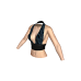 Luminescent Halter – Blue