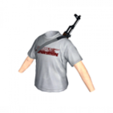 Confrontation T-shirt with AK-47