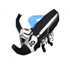 Sodium Taset Robo-Beetle Ornament (Black & White)