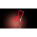 Animated Red Neon Chair