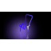 Animated Purple Neon Chair
