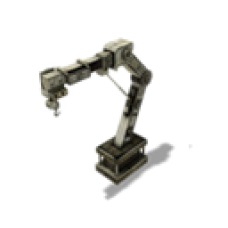 Sodium2 Industrial Heavy Arm Crane Replica