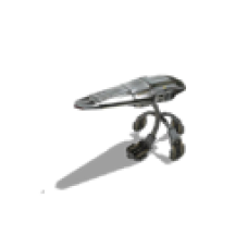 Sodium2 Turbulence DX Rocket Booster Ornament