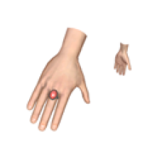 Coral Pink Ring