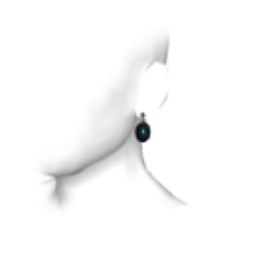 Obsidian Earring (left ear)