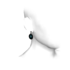 Obsidian Earring (right ear)