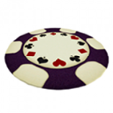 Casino Chip Floor Rug