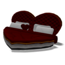 Heart Shaped Bed