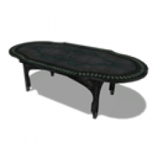 Arabian Dining Table - Cerulean