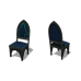 Arabian Dining Chair - Cerulean
