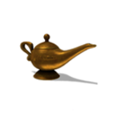 Genie-less Lamp