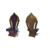 Arabian Royalty Throne - Indigo