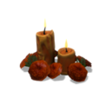 Gruesome Wedding Candles