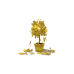 Animated Gold Money Tree