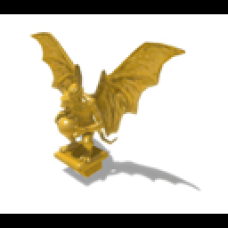 Gold Baleful Gargoyle Statue