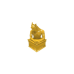 Gold Gargoyle Statue