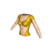 Gold Maillot Top