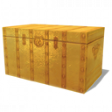 Gold Stagecoach Chest