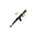 Uncharted 3: Drake's Deception Ak-47 Assault Rifle