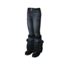 Furry Snow Boots