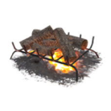 Log Fire
