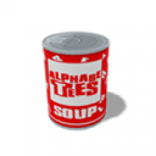 AlphabeTees soup tin seat