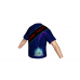 Code Hack Champion T-shirt (Blue/Animated)