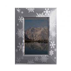 Animated Snowflake Picture Frame