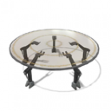 Sodium Quintepede Table - Yellow